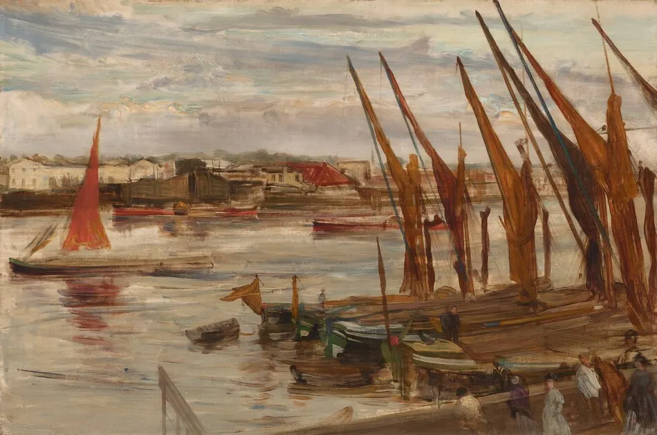Battersea Reach by James McNeill Whistler