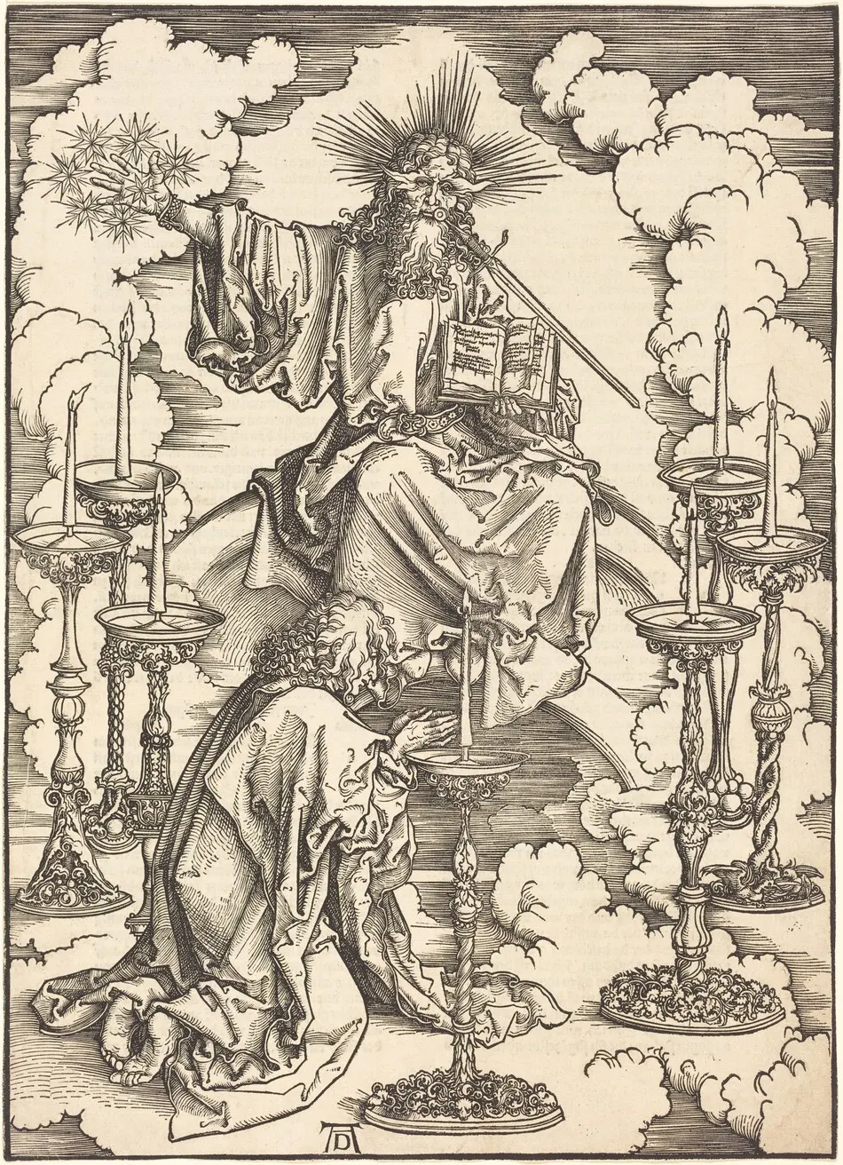 The Vision of the Seven Candlesticks by Albrecht Dürer