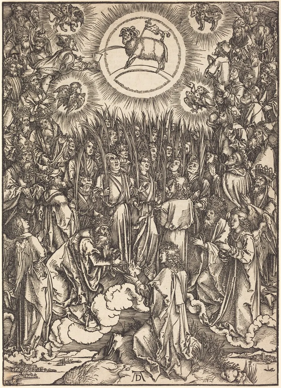 The Adoration of the Lamb by Albrecht Dürer