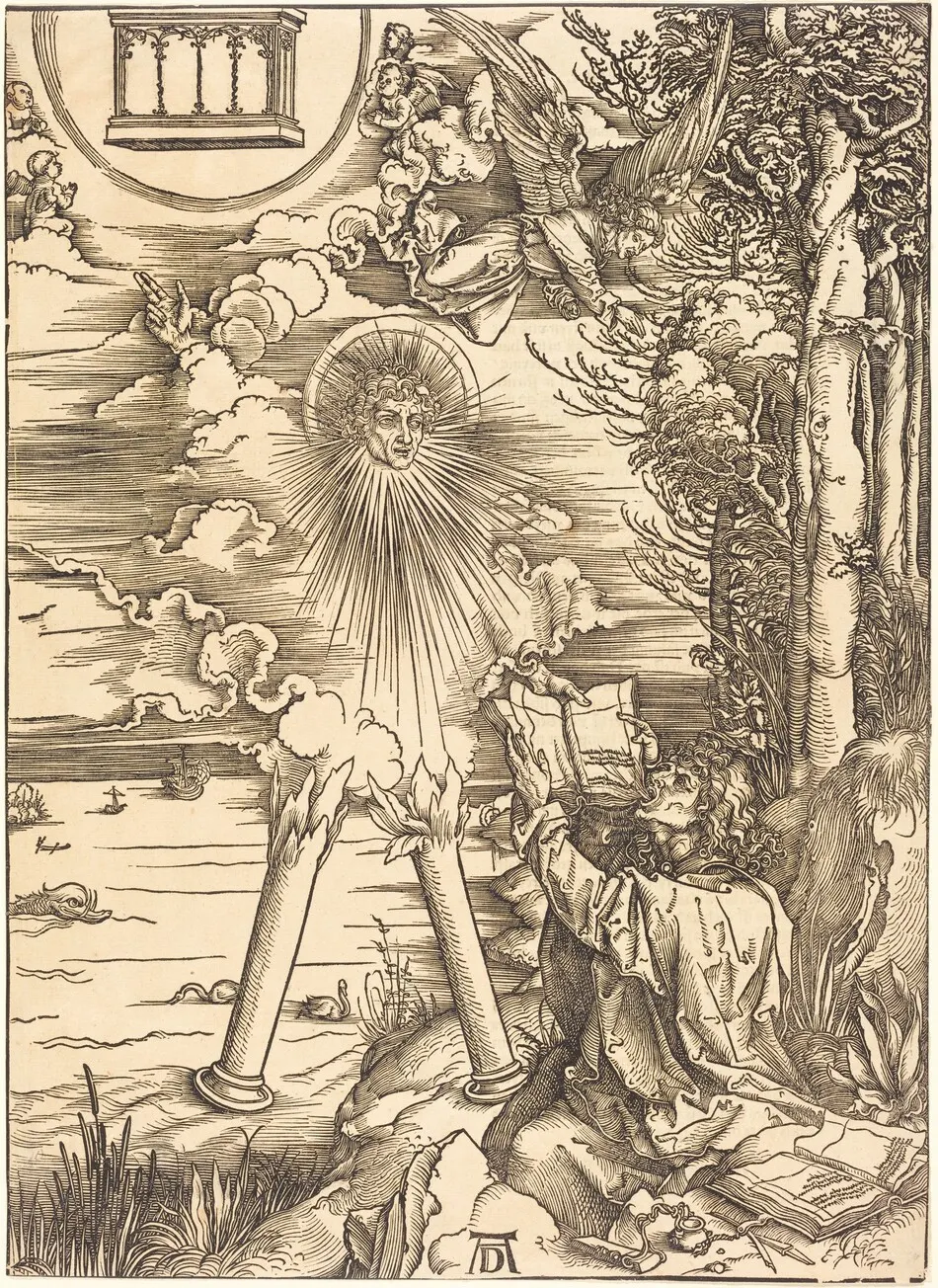 Saint John Devouring the Book by Albrecht Dürer