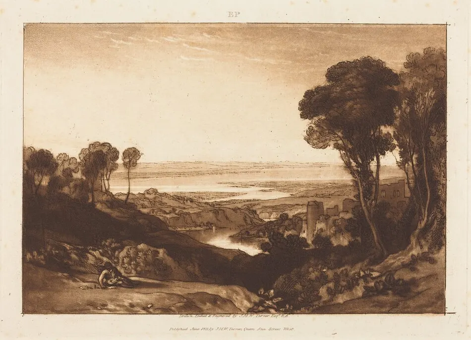 Junction of Severn and Wye by J.M.W. Turner