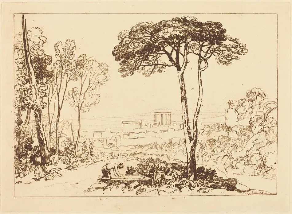 Scene in the Campagna by J.M.W. Turner