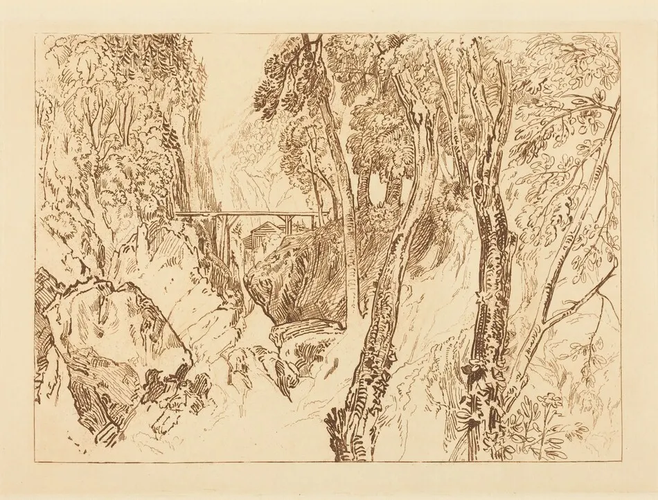 Mill near the Grand Chartreuse by J.M.W. Turner