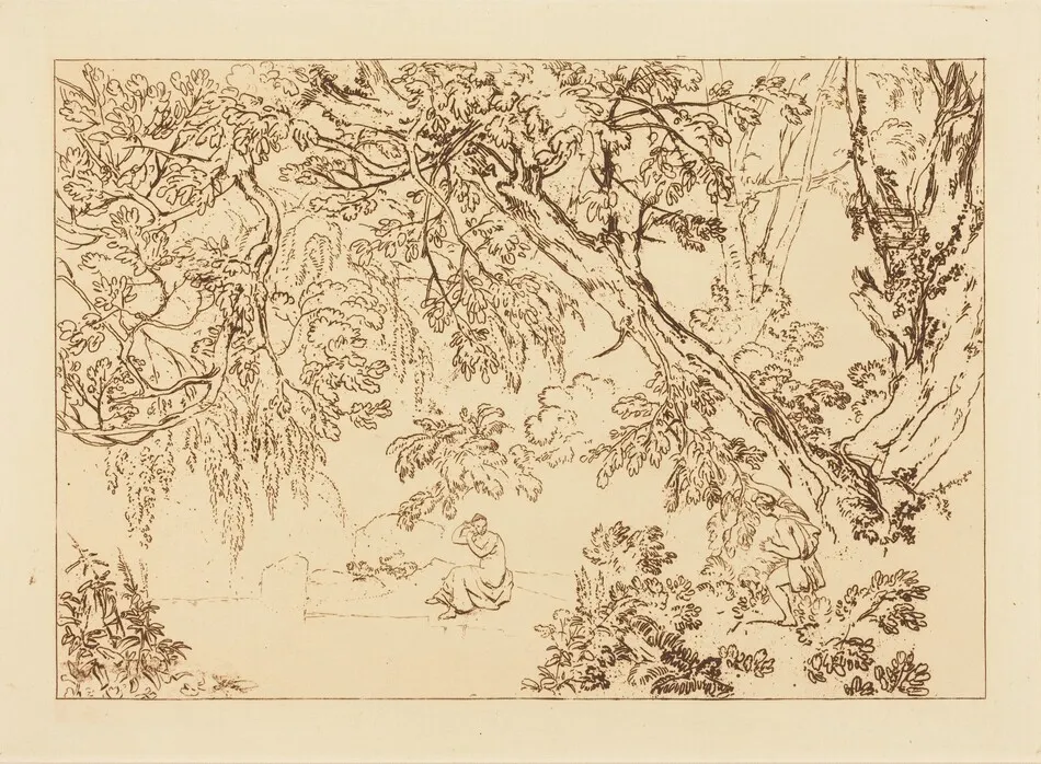 Aesacus and Hesperie by J.M.W. Turner