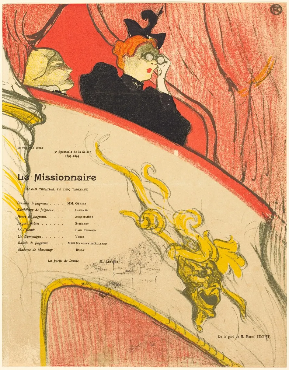 Le Missionnaire by Henri de Toulouse-Lautrec