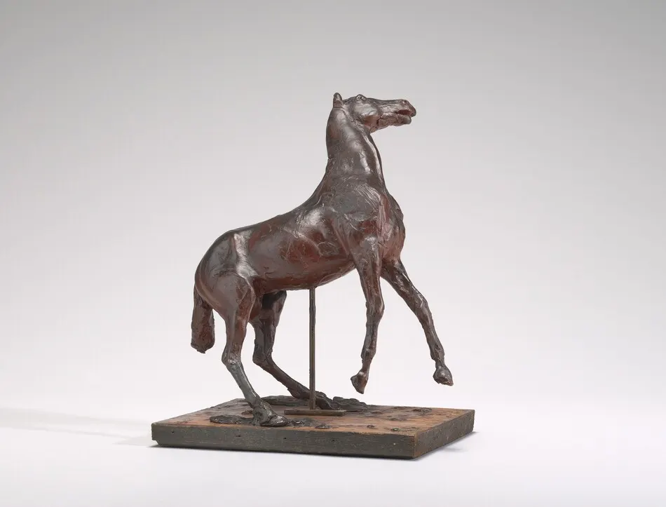 Horse Rearing by Edgar Degas