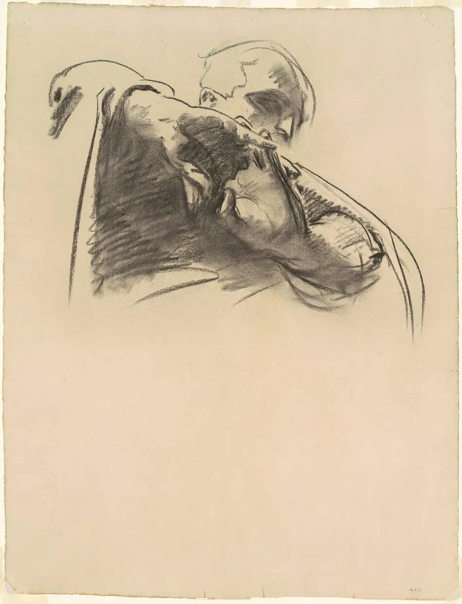 Study for "The Crucifixion and Death of Our Lord" by John Singer Sargent