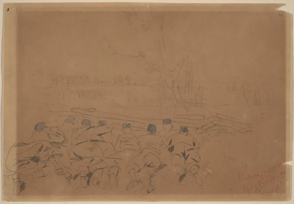 Rebel Works at Yorktown by Winslow Homer