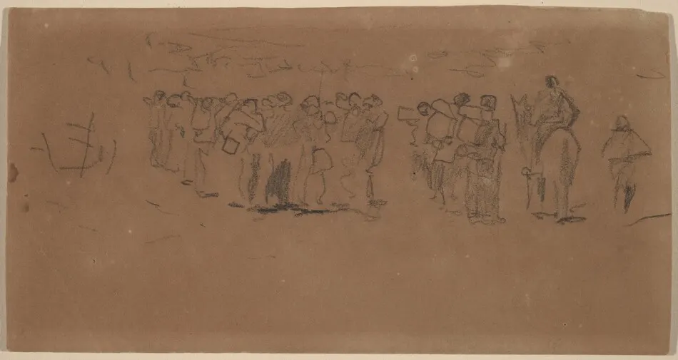 Preparing for the March by Winslow Homer