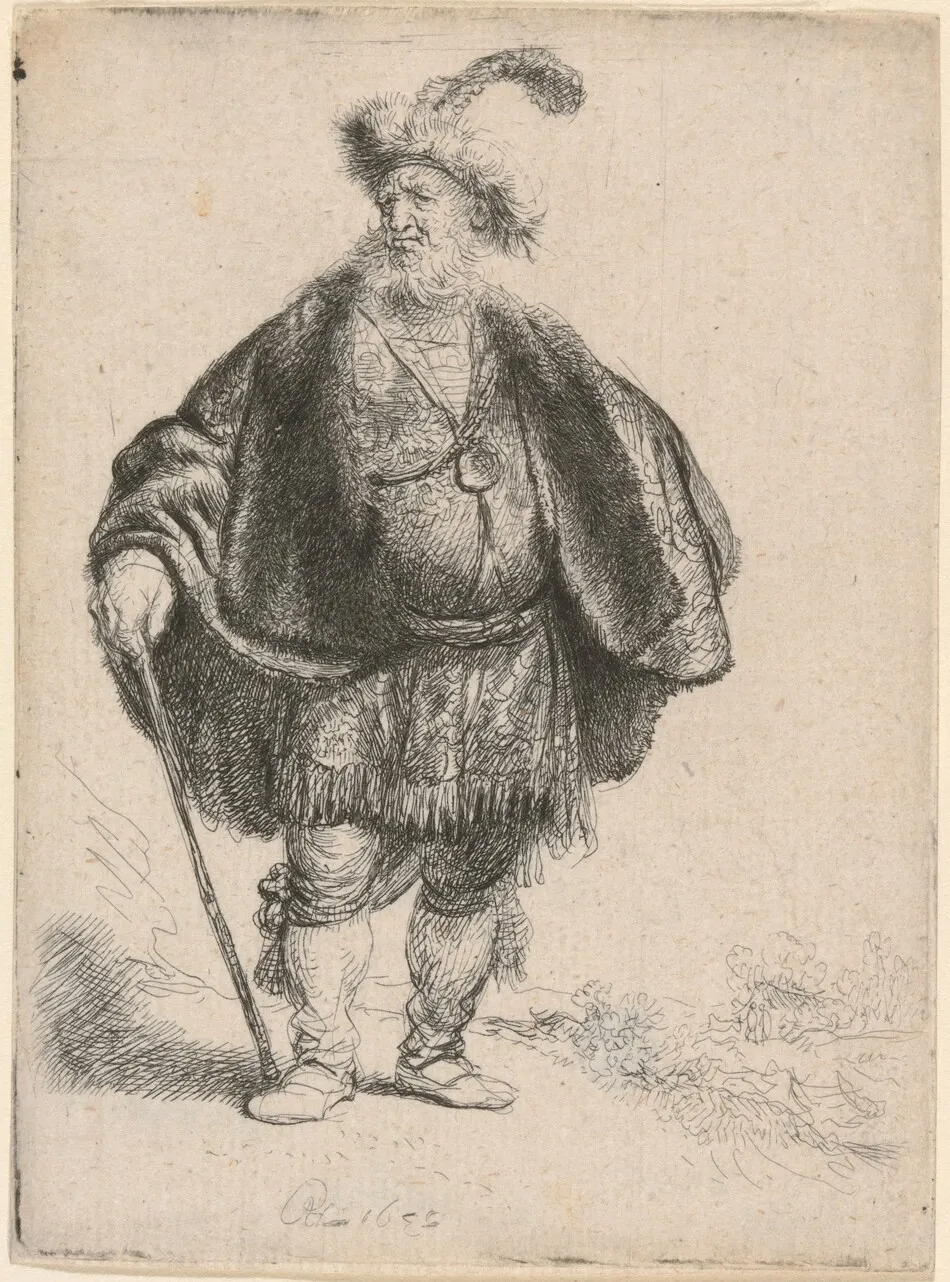 The Persian by Rembrandt van Rijn
