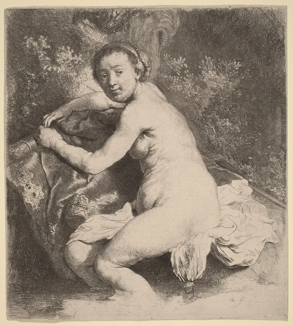Diana at the Bath by Rembrandt van Rijn