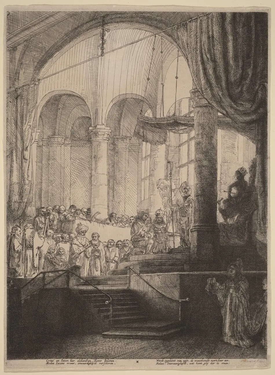 Medea, or the Marriage of Jason and Creusa by Rembrandt van Rijn