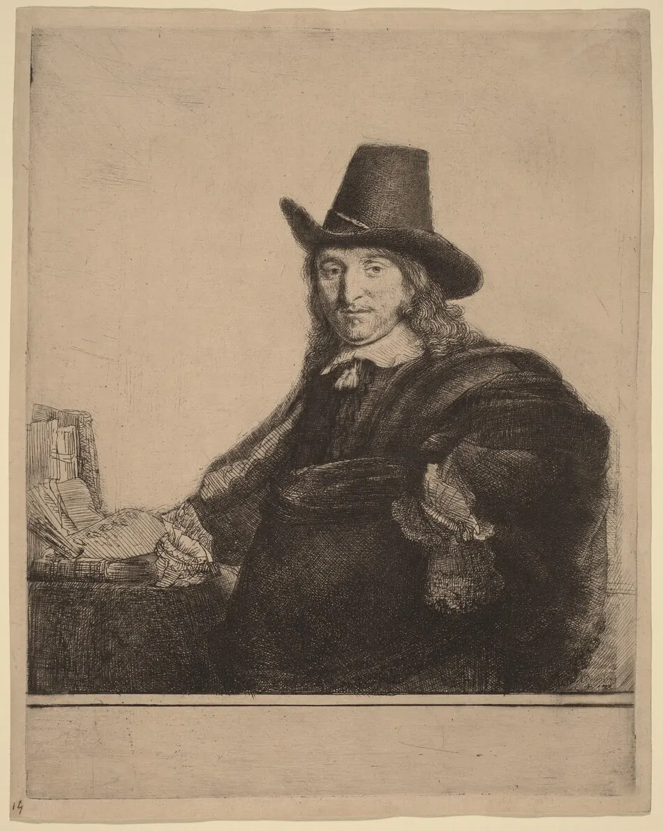 Jan Asselijn by Rembrandt van Rijn
