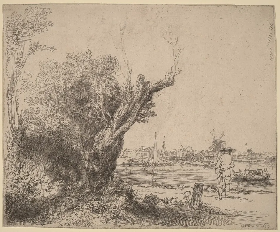 The Omval by Rembrandt van Rijn